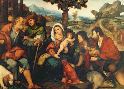 Die Anbetung der Hirten von Jacopo Palma